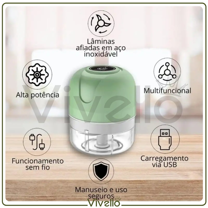 Precision - Triturador Elétrico Portátil