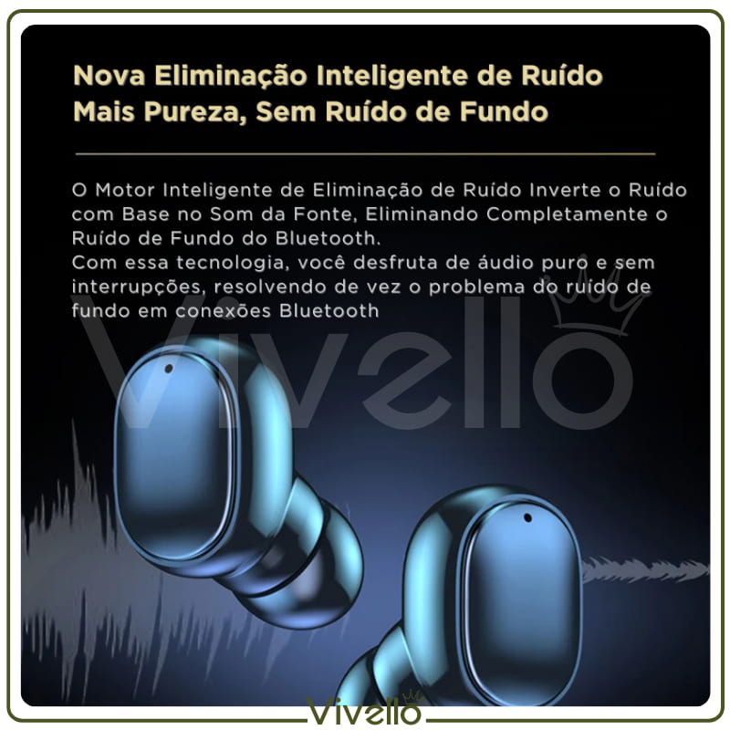 Sonic - Fones Bluetooth