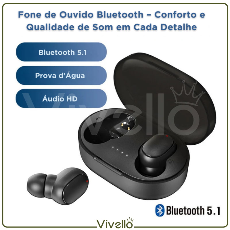 Sonic - Fones Bluetooth