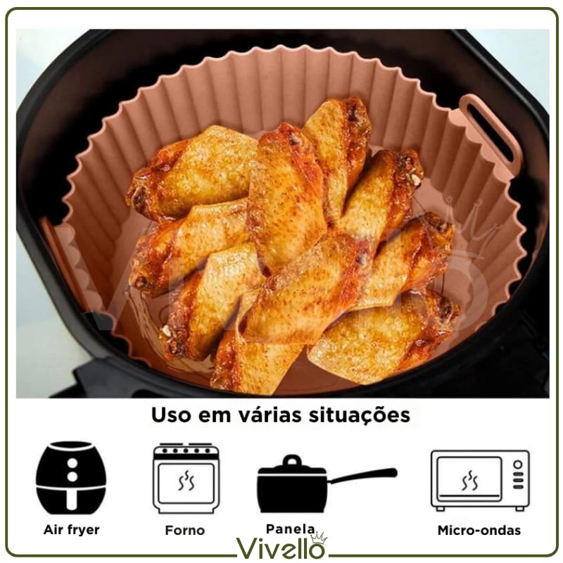 CleanMaster - Silicone para Air Fryer