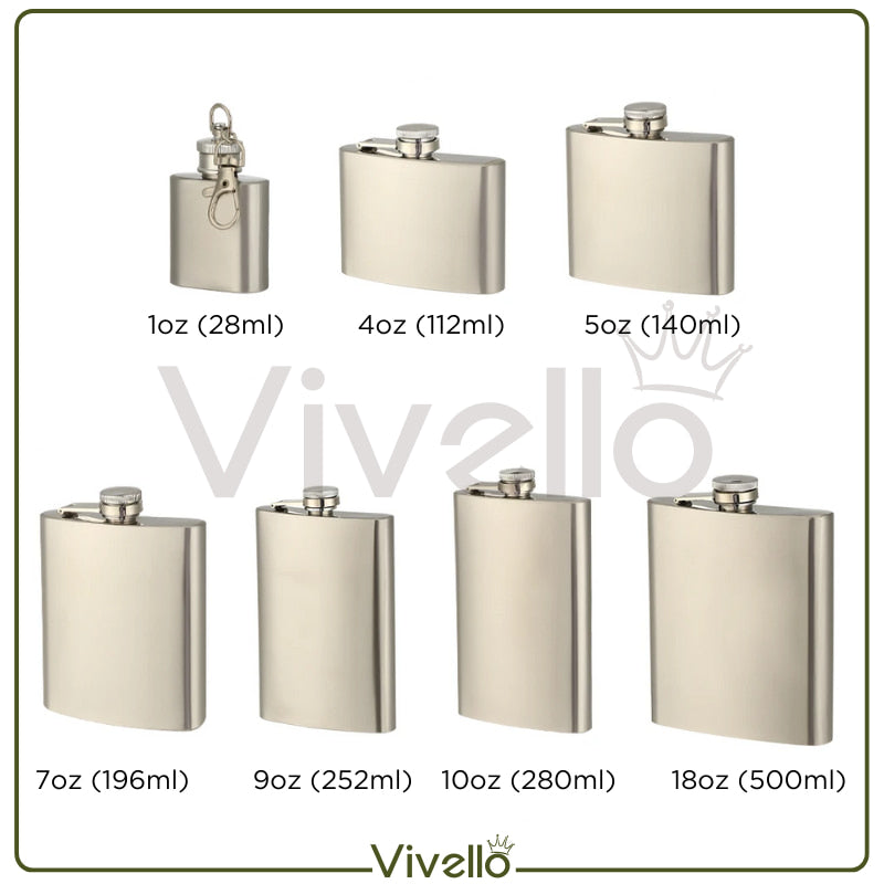 Legacy Flask – Cantil de Aço Inoxidável