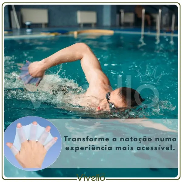AquaFlex – Barbatanas de Silicone para Natação e Mergulho