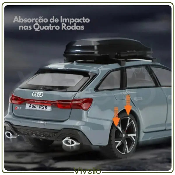 Audi RS6 – Miniatura de Colecionador