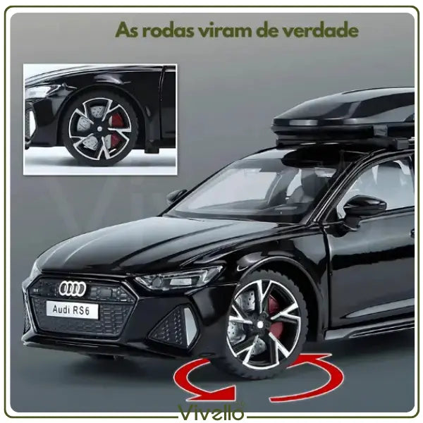 Audi RS6 – Miniatura de Colecionador