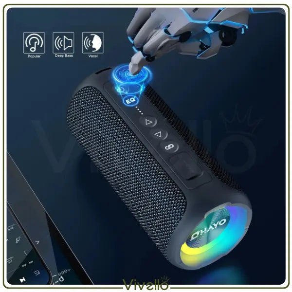 BoomBox 40 – Caixa de Som Bluetooth 40W com Graves Profundos