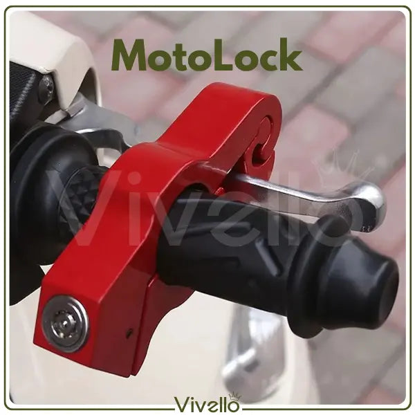 MotoLock – Cadeado de Guidão Antirroubo para Motocicletas