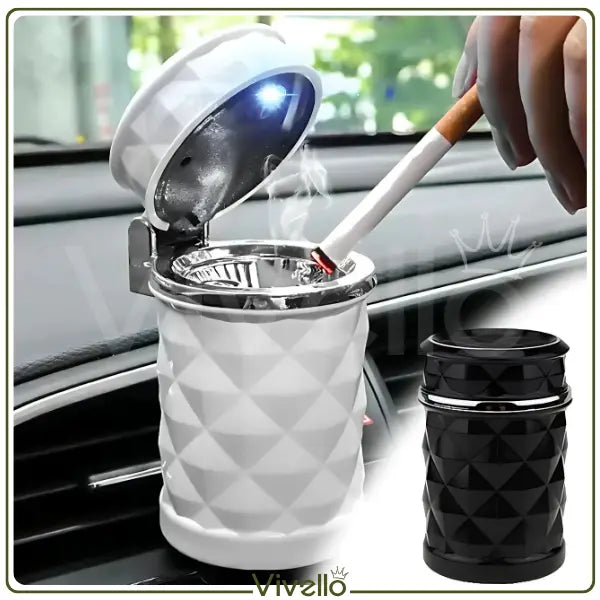 SmokeGuard – Cinzeiro Automotivo com LED